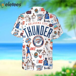 Thunder OKC Basketball Love Fan Hawaiian Shirt 3