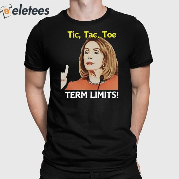 Tic Tac Toe Term Limits Heavyweight Shirt