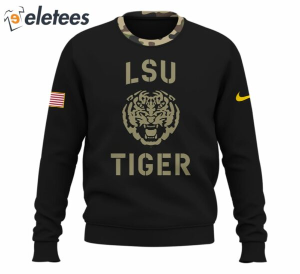 Tigers Clyde Edwards-Helaire Veteran Sweatshirt