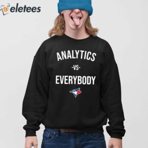 Toronto Blue Analytics Vs Everybody Shirt 3 min