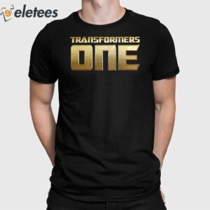 Transformers One Logo 2024 Shirt