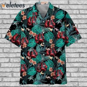 Tropical Boxing Gloves Hawaiian Shirt1