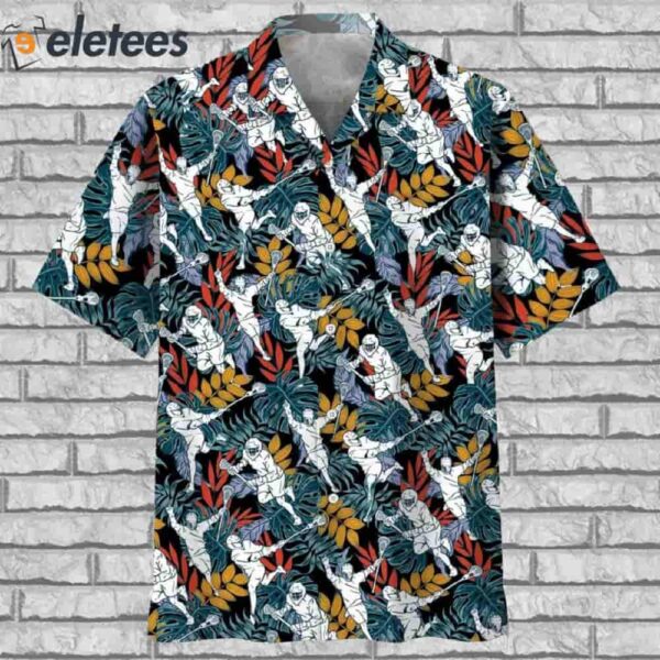 Tropical Lacrosse Hawaiian Shirt