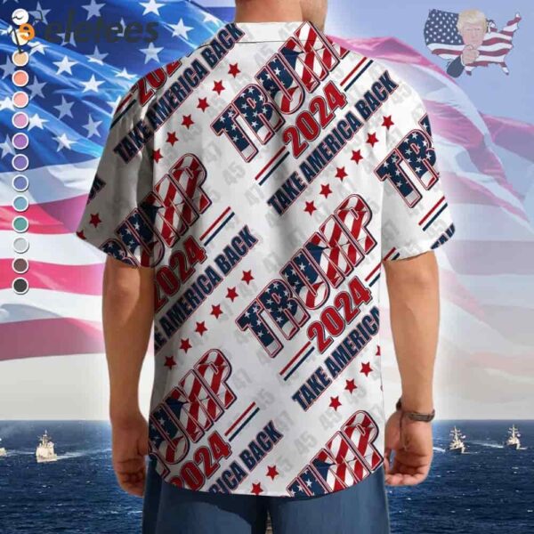 Trump 2024 Take America Back Hawaii Shirt