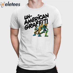 Unamerican Graffiti Judge Dredd Shirt
