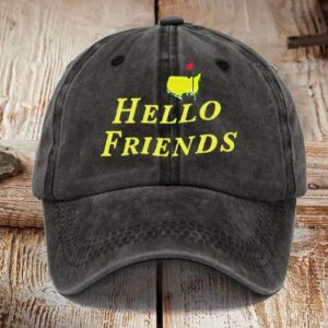 Unisex Hello Friends Masters Tournament 2024 Golf Lovers Hat1