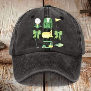 Unisex Masters Tournament 2024 Golf Lovers Print Hat