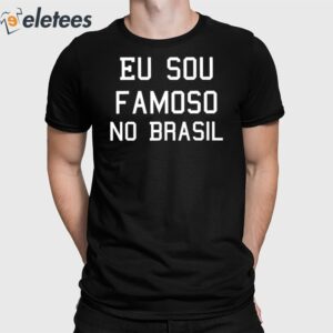 Vincent Martella Eu Sou Famoso No Brasil Shirt