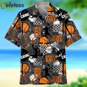 Vintage Basketball Player Hawaiian Shirt 2