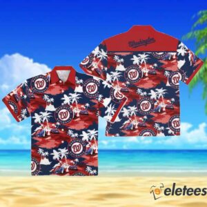 Washington Nationals Tropical Hawaiian Shirt 3