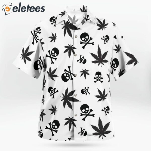 Weed makes the day less bullshitty Weed Hawaii Shirt