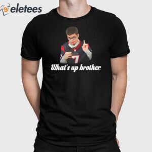 What'S Up Brother Thesketchreal Shirt