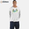 Whimsical Pickles Playing Pickleball Sweatshirt