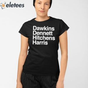 Wife Jennifer Dawkins Dennett Hitchens Harris Shirt 2