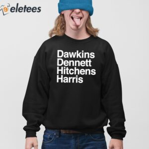 Wife Jennifer Dawkins Dennett Hitchens Harris Shirt 3
