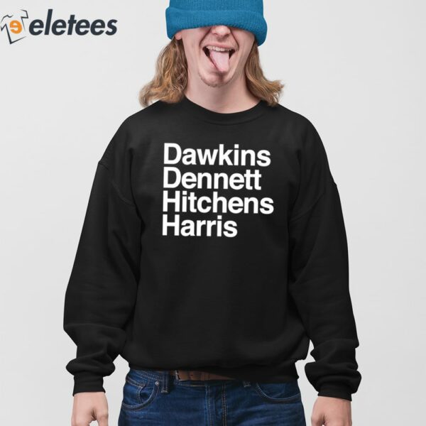 Wife Jennifer Dawkins Dennett Hitchens Harris Shirt