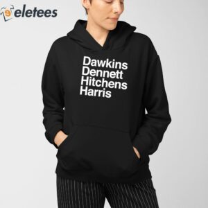 Wife Jennifer Dawkins Dennett Hitchens Harris Shirt 4
