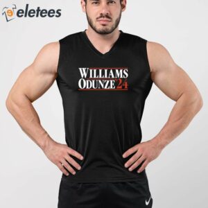 Williams Odunze 24 Shirt 3