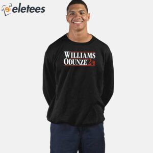 Williams Odunze 24 Shirt 4