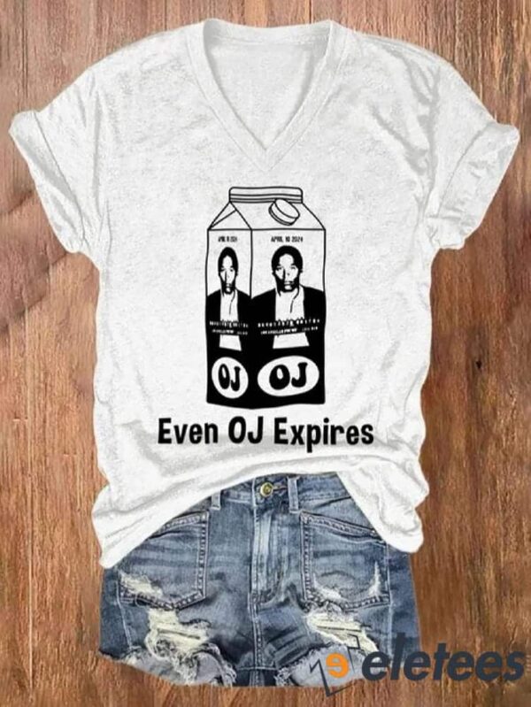 Women’s Even Oj Expires Print T-shirt