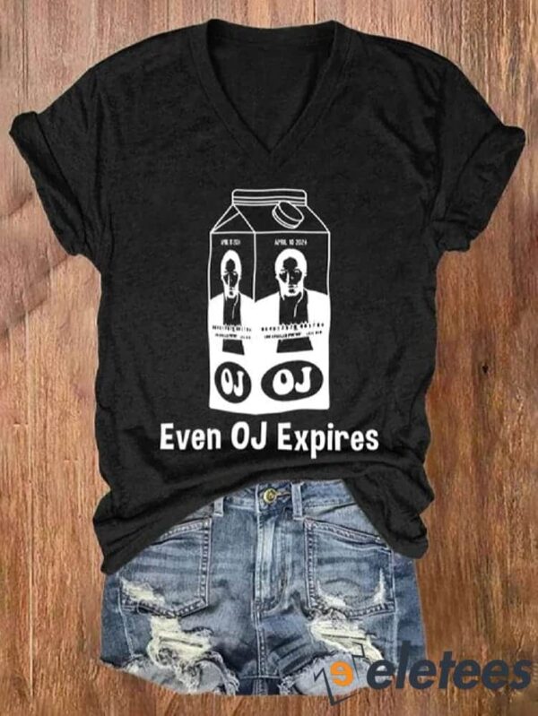 Women’s Even Oj Expires Print T-shirt