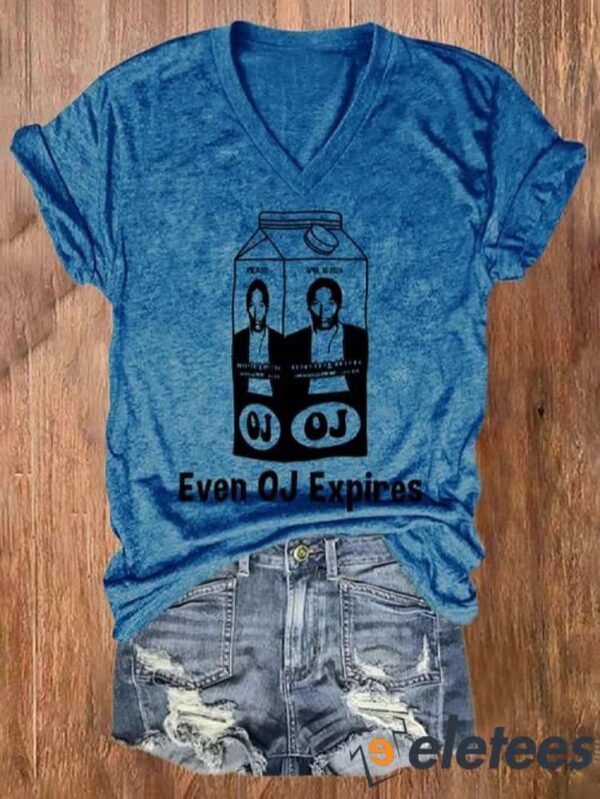 Women’s Even Oj Expires Print T-shirt