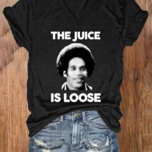 Women’s The Juice Is Loose Print T-shirt