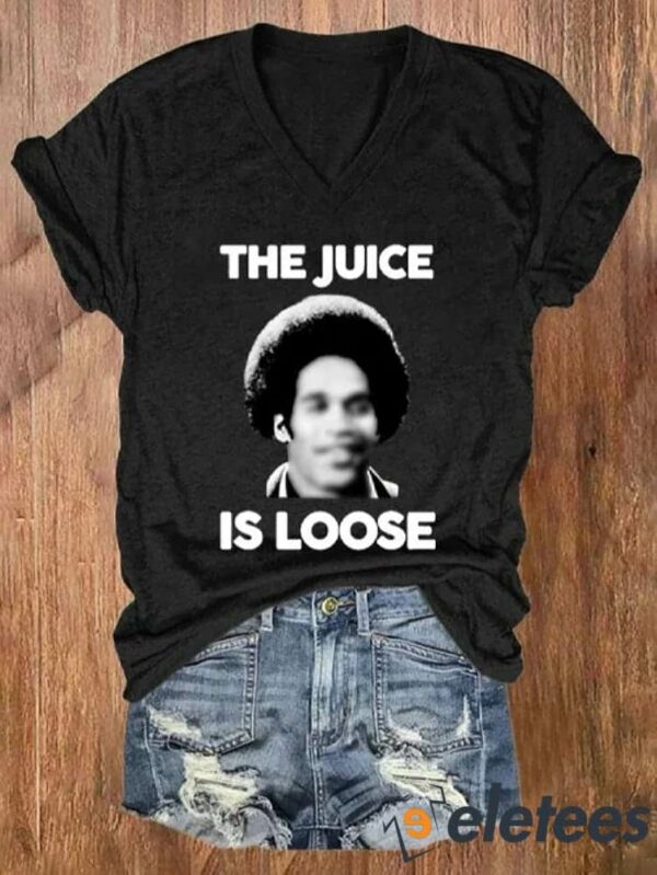 Women’s The Juice Is Loose Print T-shirt