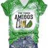 Women’s The Three Amigos Cinco De Mayo Print T-shirt