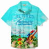 Yacht Parrot Tropical Beach Holiday Men’s Hawaiian Shirt