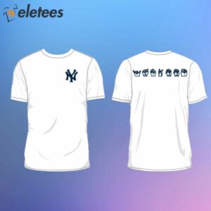 Yankees Deaf and Hard of Hearing Awareness Day Shirt 2024 Giveaway