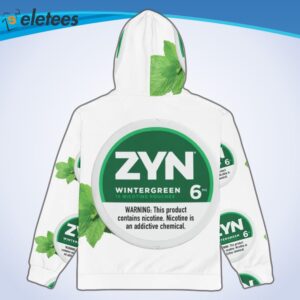 ZYN Wintergreen Hoodie Zip1 min