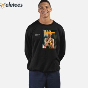 Tyrese Haliburton Wearing Reggie Miller Don't Choke Hoodie