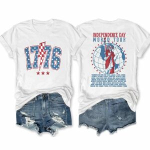1776 Independence Day World Tour T shirt