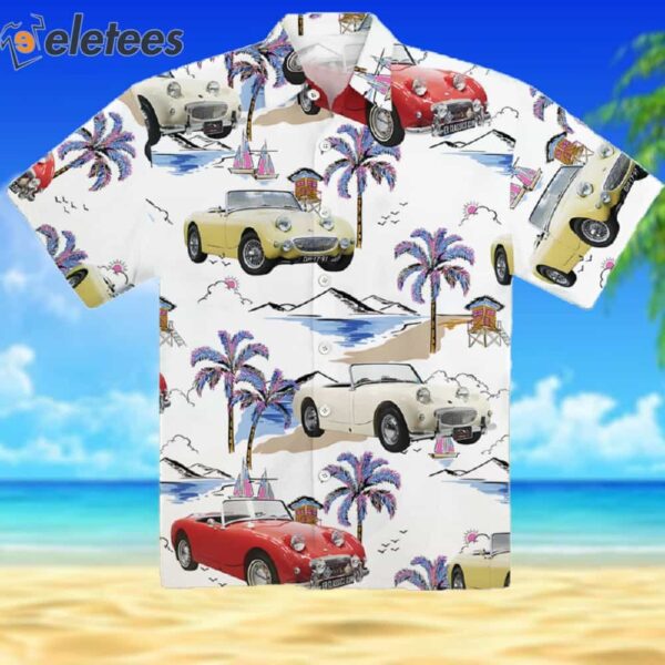 1959 Austin Healey Frogeye Sprite Mk1 Hawaiian Shirt