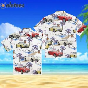 1959 Austin Healey Frogeye Sprite Mk1 Hawaiian Shirt 3