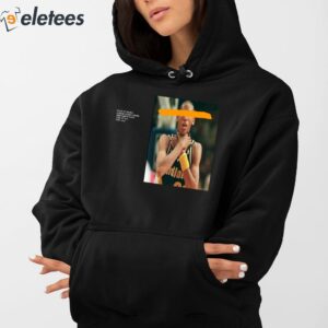 Tyrese Haliburton Wearing Reggie Miller Don't Choke Hoodie