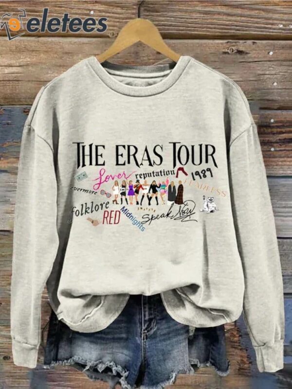 Album Inspiration Leisure Print Sweatshirt