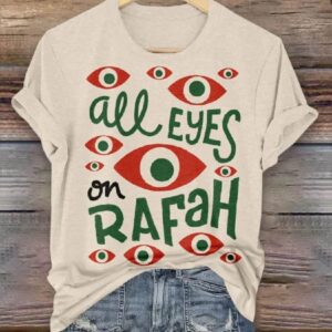 All Eyes On Rafah T Shirt