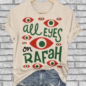 All Eyes On Rafah T Shirt1