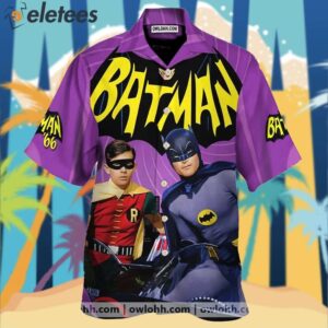 Batman And Robin Hawaiian Shirt