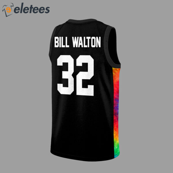 Bill Walton 32 Tie Dye Jersey