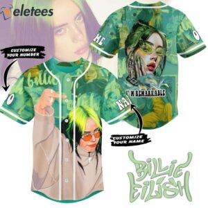 Billie Eilish I’m Remarkable Baseball Jersey