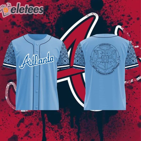 Braves Harry Potter Jersey Shirt 2024 Giveaway