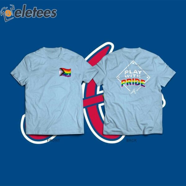 Braves Pride t-shirt Giveaway 2024