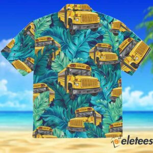 Bus Diver Tropical Hawaiian Shirt 2