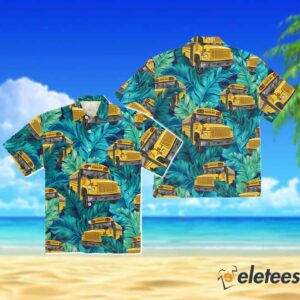 Bus Diver Tropical Hawaiian Shirt 3