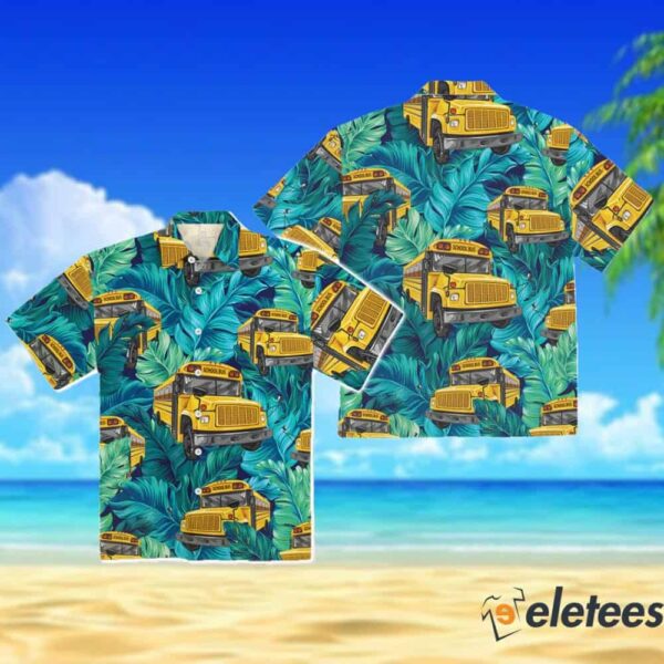 Bus Diver Tropical Hawaiian Shirt