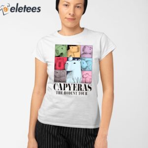 Capyeras The Rodent Tour Shirt 2