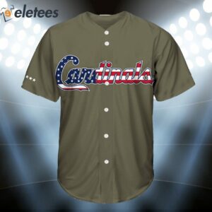 Cardinals Military Appreciation Night Jersey 2024 Giveaway